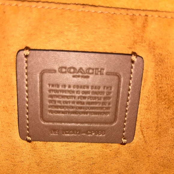 Coach LARGE Andrea Carryall NWOT Black Satchel (LAST 1) - Picture 7 of 13